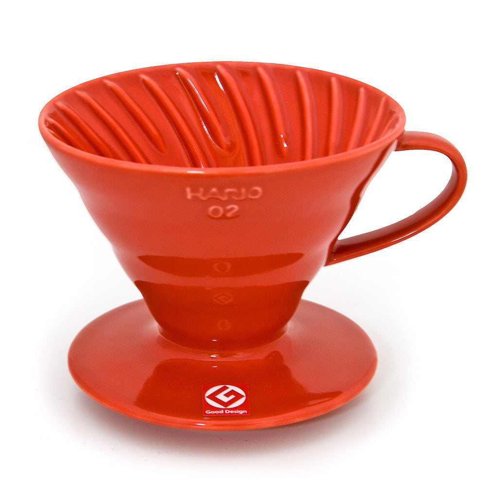 V60 Ceramic Coffee Dripper 02 – Red