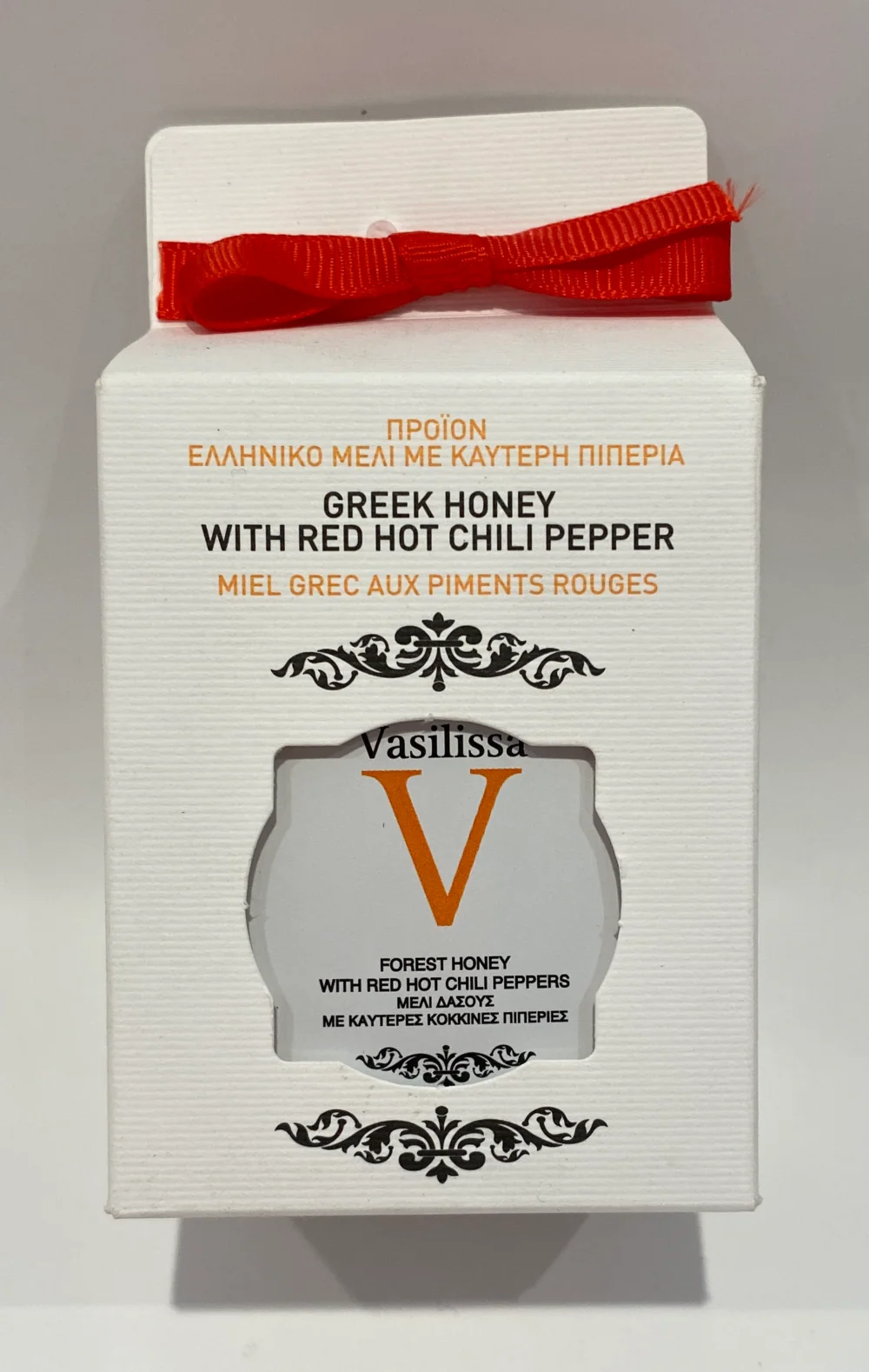 Vasilissa - Greek Honey With Red Chili Pepper - 8.81 oz