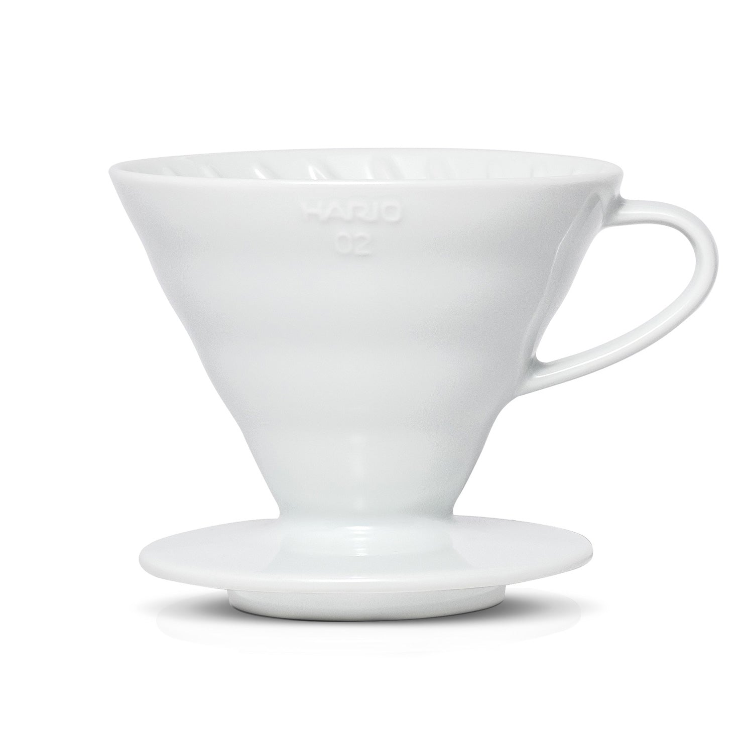 V60 Ceramic Coffee Dripper 02 – White