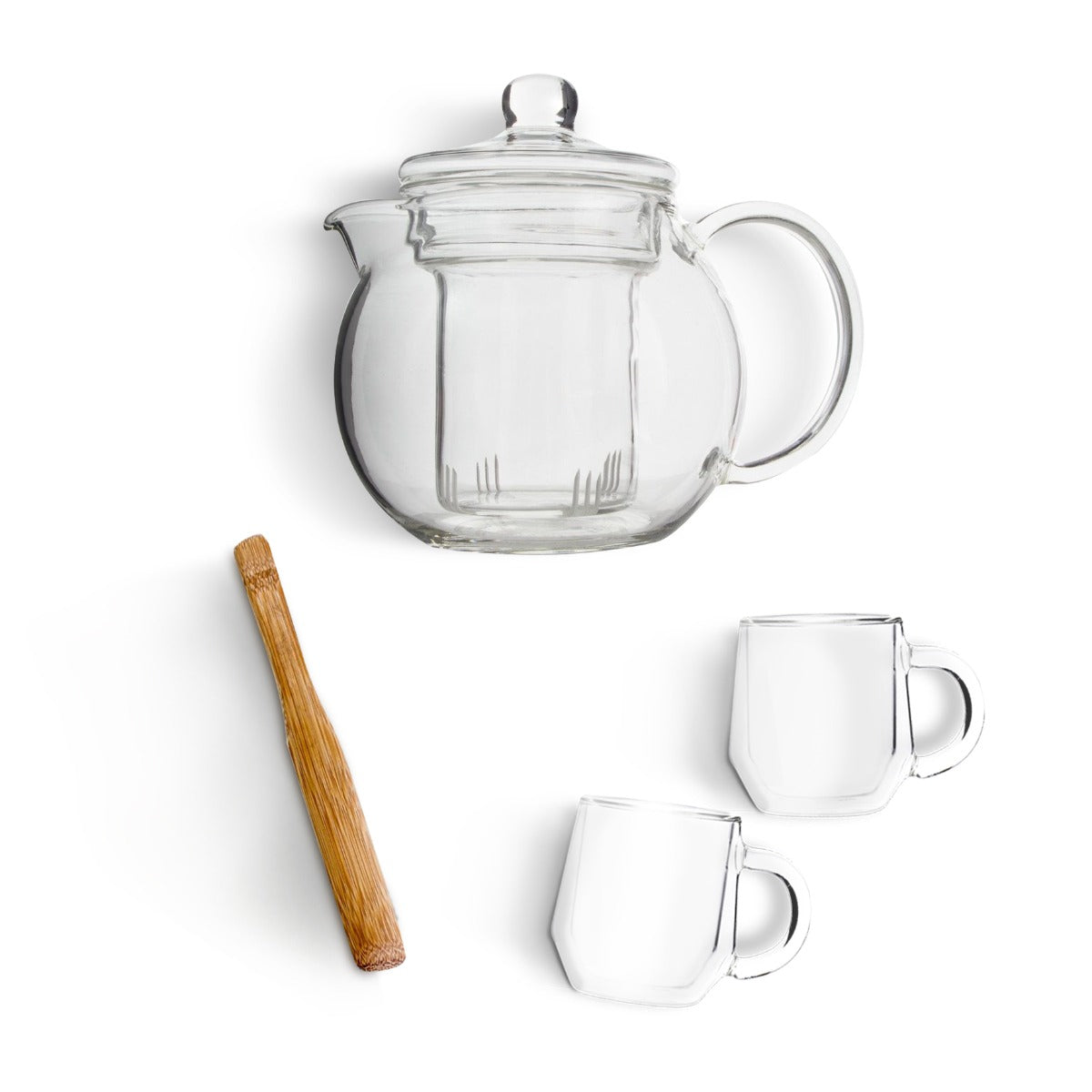 Yama Glass Blooming Teapot w/ Infuser Tea Brew Kit – 22oz