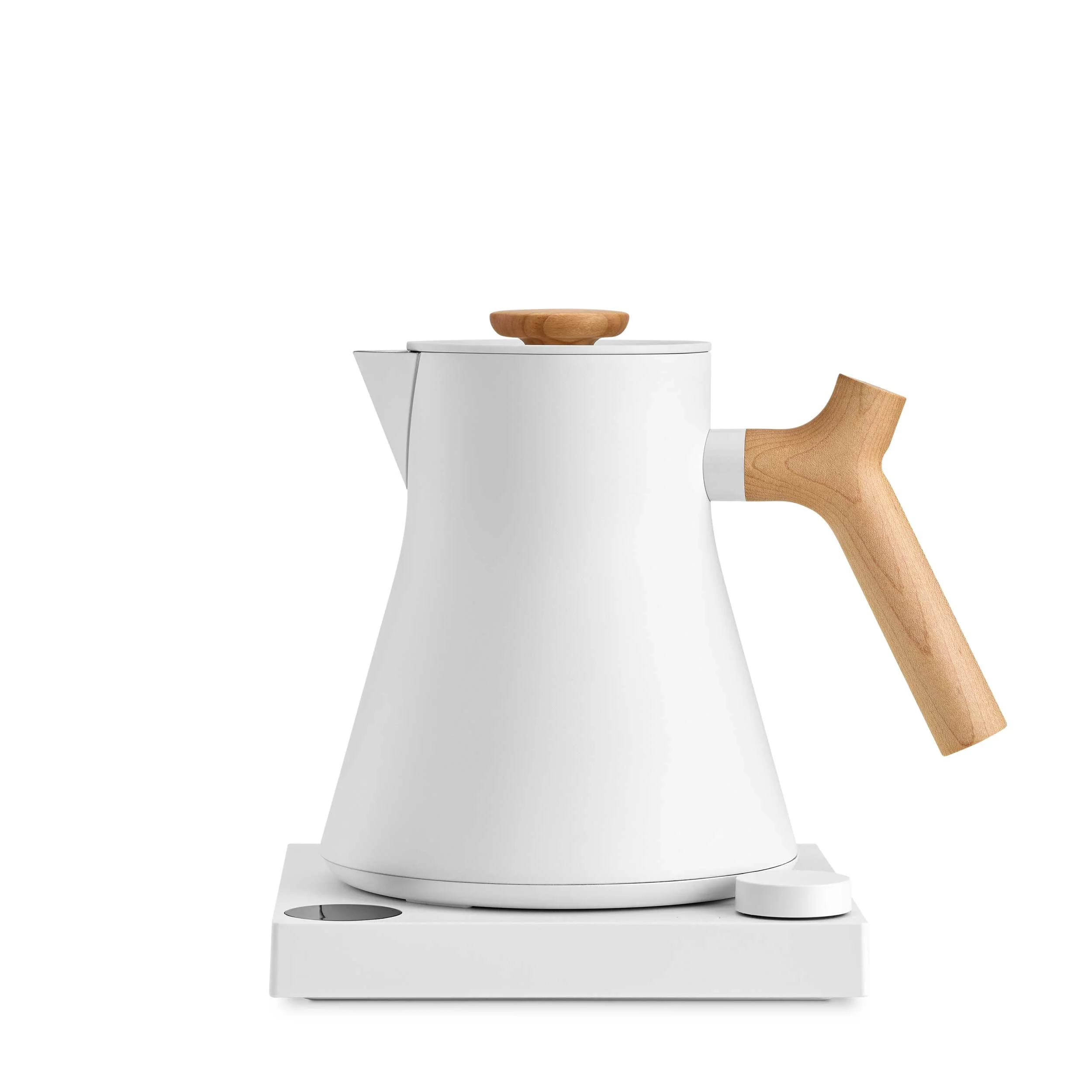 Fellow Corvo EKG Pro Electric Kettle - Matte White w/ Maple