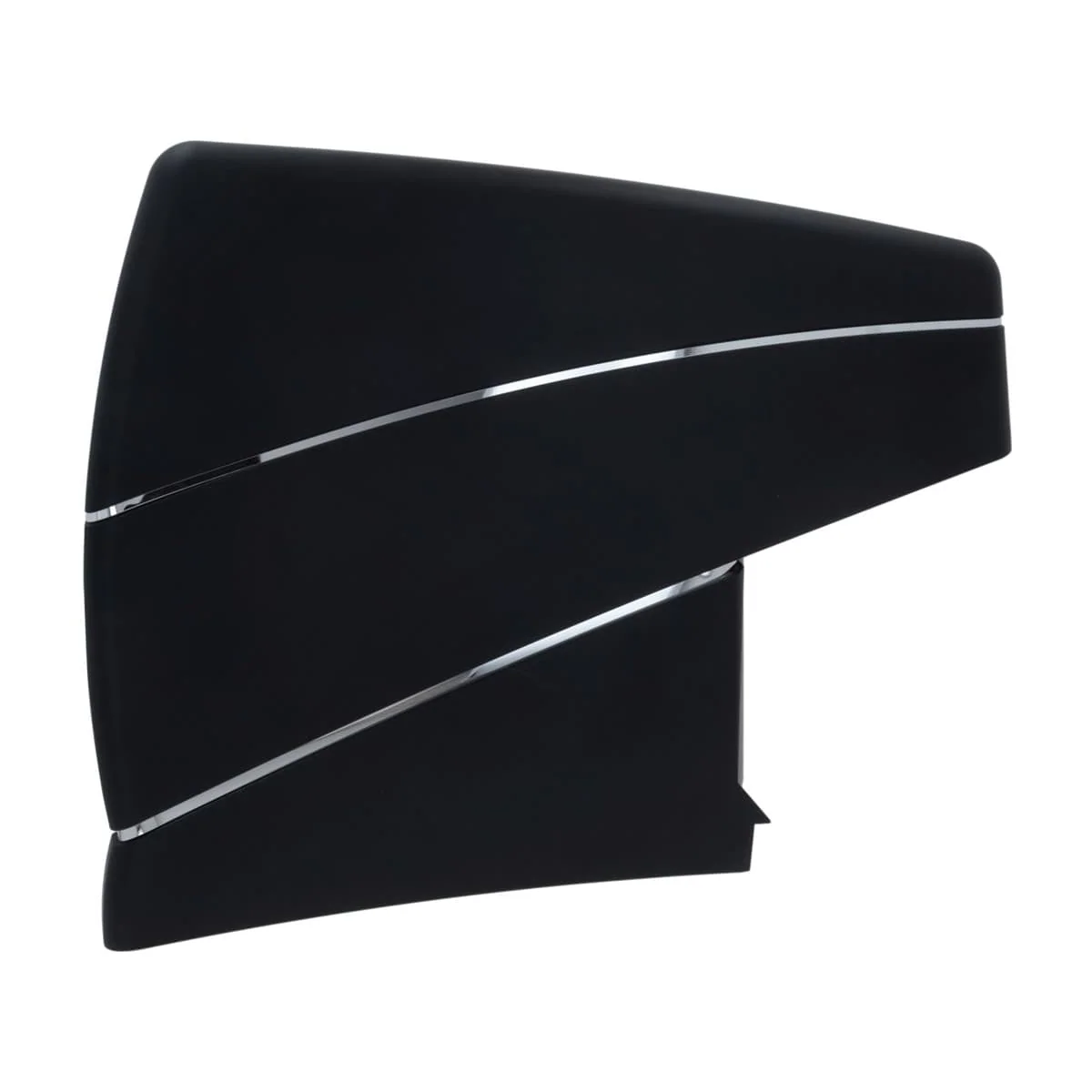 Appia II Black Left Side Panel with Bracket