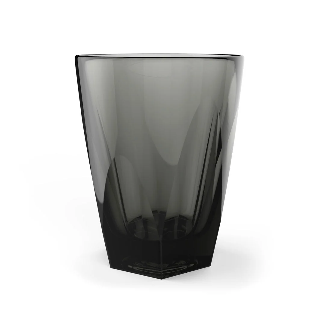 Vero Latte Glass (12oz) - Smoke
