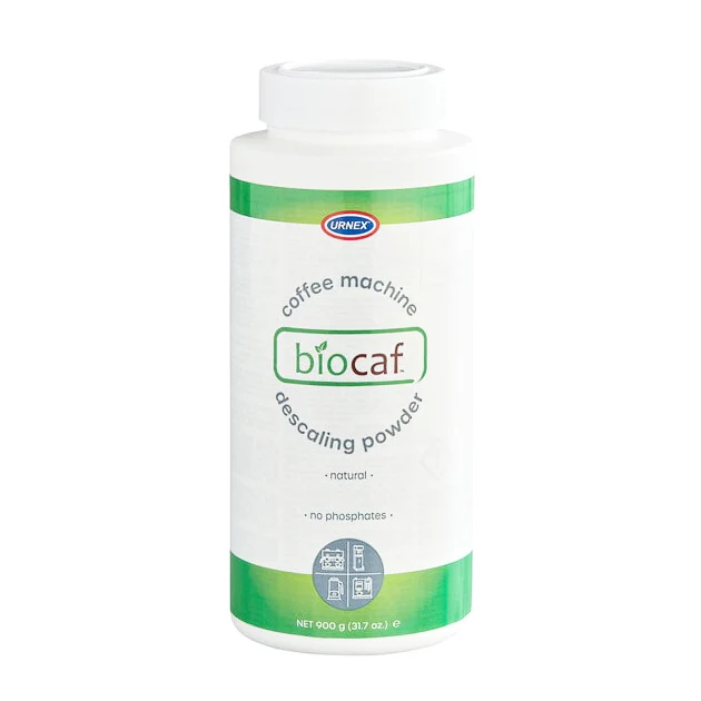 Urnex Biocaf Coffee Machine Descaler Powder – 900 g (31.47 oz)