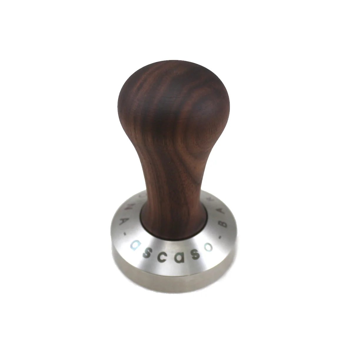 Ascaso Walnut Espresso Tamper - 58mm, Flat
