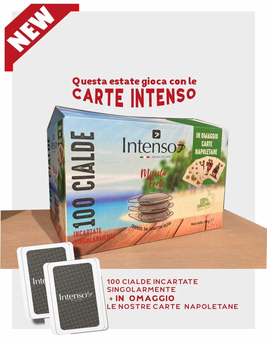 Intenso - Forte E.S.E. Espresso Paper Pods - 100 Pods