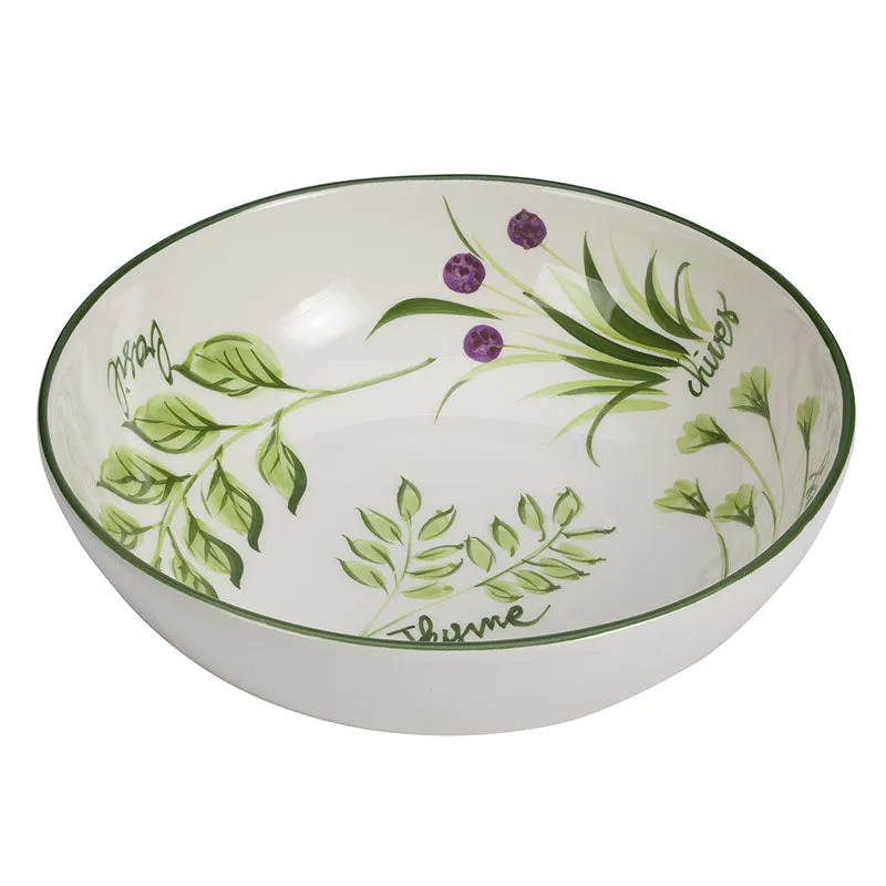 DECORO ERBE - 12″ PASTA / SALAD BOWL - V421