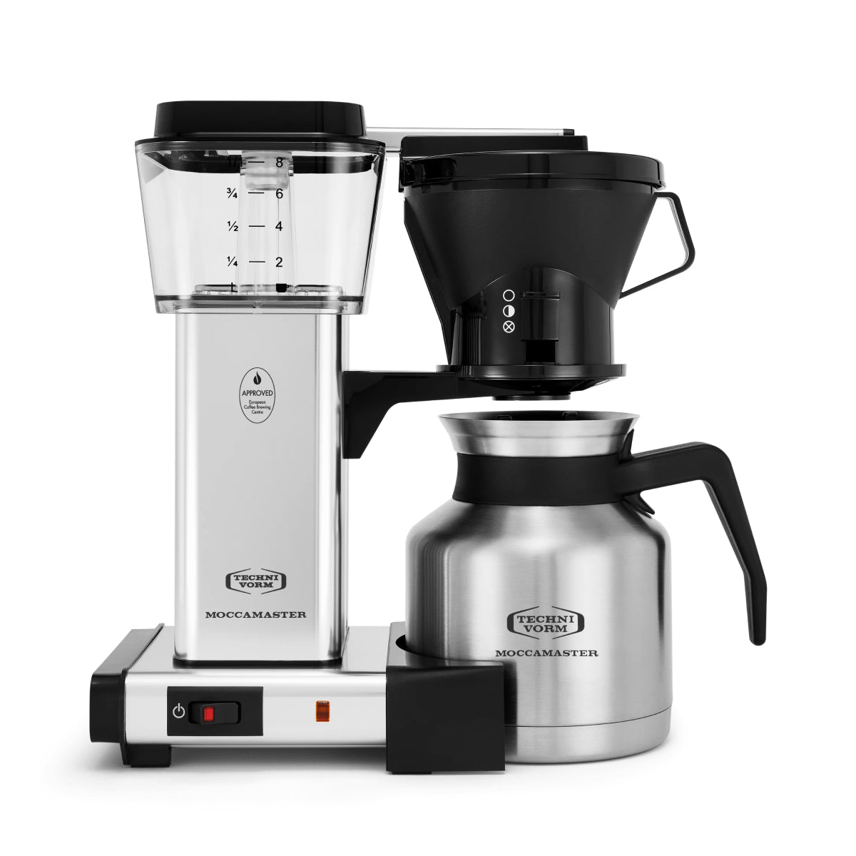 Technivorm Moccamaster Coffee Brewer KBTS – Polished Silver – Open Box