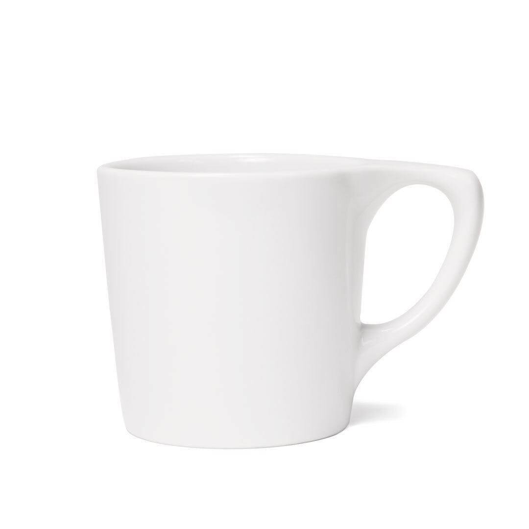 12oz Lino Coffee Mug – White