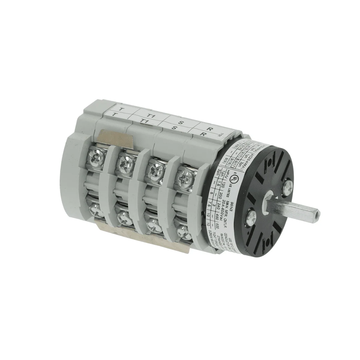 Three Position 20A 600V Main On/off Switch